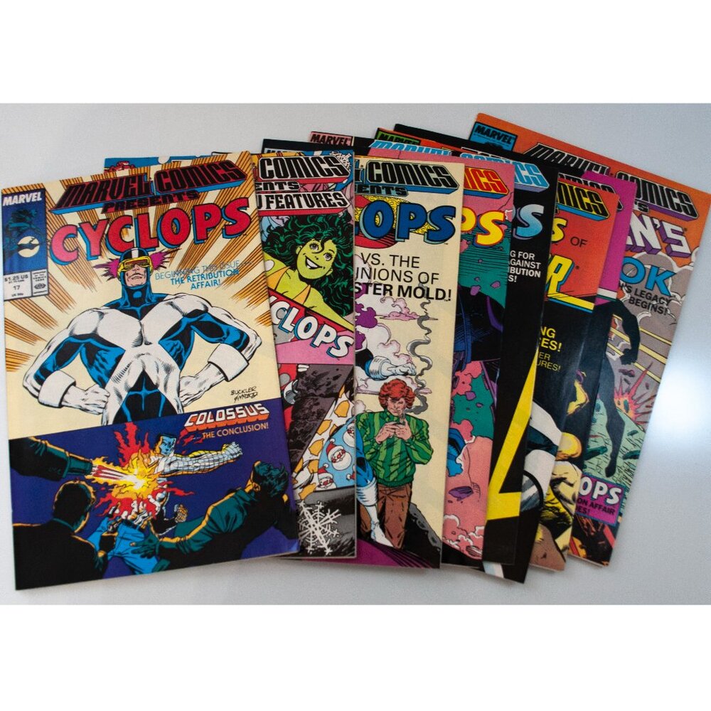 Marvel Comics Presents Cyclops 17 18 19 20 21 22 23 24 1989 Book Lot X-Factor